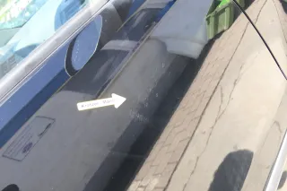 VW Fox 5Z Tür vorne rechts Beifahrertür schwarz L041 - Bild 3