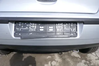 VW Polo 9N 9N3 Stoßstange Heckstoßstange hinten silber LA7W - Bild 2