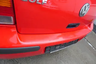 VW Golf 4 Limousine Stoßstange hinten Heckstoßstange Stoßfänger rot LP3G - Bild 8