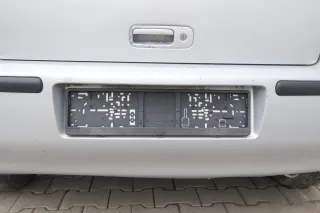 VW Polo 6N2 Stoßstange hinten Heckstoßstange Stoßfänger silber LB7Z - Bild 2