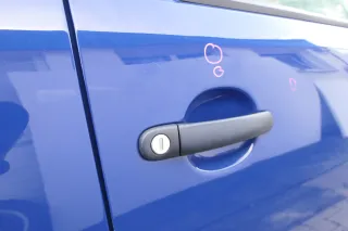 VW Fox 5Z Tür vorne rechts Beifahrertür blau LL5M - Bild 7