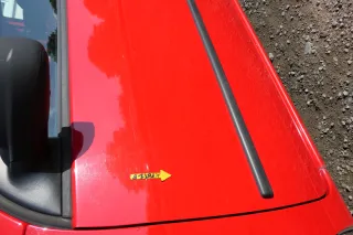 VW Lupo Seat Arosa Tür vorne links Fahrertür rot LP3G (mechanischer FH) - Bild 3