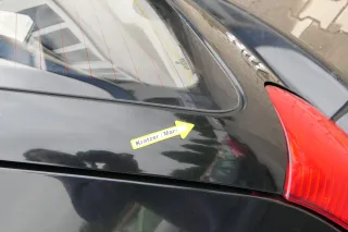 VW Lupo 6X Heckklappe Klappe Kofferraumklappe Scheibe schwarz L041 - Bild 5