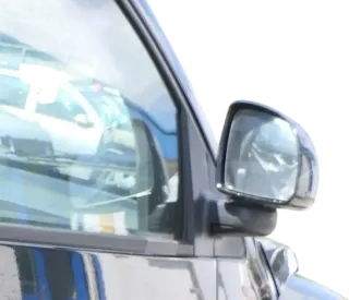 VW New Beetle elektrischer Spiegel Außenspiegel rechts schwarz L041 Glas - Bild 2
