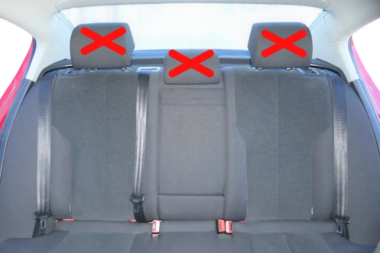 VW Passat 3C B6 Limousine Sitz Rückbank Sitzfläche Sitze schwarz Rücksitz Bank - Bild 1