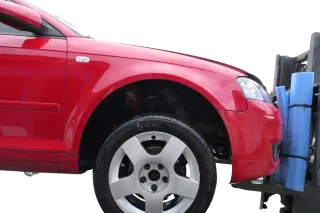 A3 8P Kotflügel vorne rechts rot LY3J auch Sportback - Bild 6