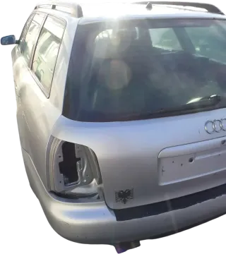 A4 B5 Heckklappe hinten Klappe Kofferraumklappe Kombi silber LY7M grau Scheibe - Bild 3