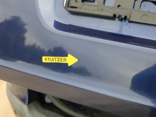Skoda Octavia 1Z Kombi Avant hinten Heckklappe mit Scheibe blau LF5Q Klappe - Bild 14