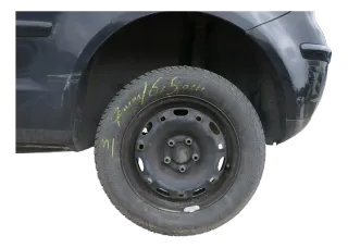 4x Skoda Fabia Felgen Reifen 165/70 R14 81T Winterreifen M&S 5jx14H2 ET35 5-7mm - Bild 1