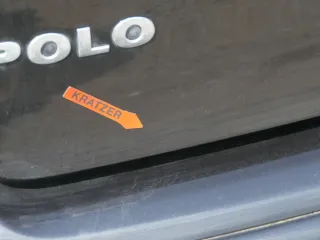 VW Polo 9N3 9N Heckklappe Kofferraumklappe Klappe schwarz LC9Z Scheibe - Bild 6