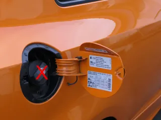 Ibiza 6J Tankdeckel Deckel Tank Tankverschluß orange LP2C 6J3809905D 2/3-Türer - Bild 1