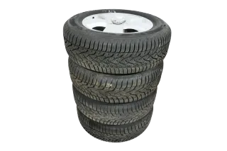 4x Golf 4 Bora Alufelgen Allwetterreifen 195/65 R15 Reifen 1C0601025F 7mm Felgen - Bild 10