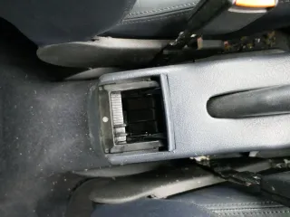 VW Golf 3 1H 1E Cabrio Mitteltunnel Aschenbecher hinten Verkleidung - blau - Bild 2