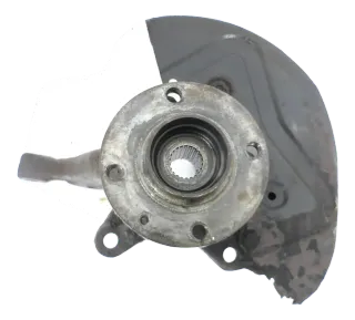 VW Passat 3A Achsschenkel Radlager links vorn TDI 4Loch geschraubt Bremssat - Bild 1