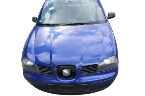 Seat Arosa 6H Facelift Motorhaube Haube Klappe vorne blau LS5N
