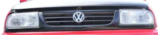 VW Golf 3 1H Grill Kühlergrill VW Zeichen Logo schwarz Grillleiste Leiste - Bild 1