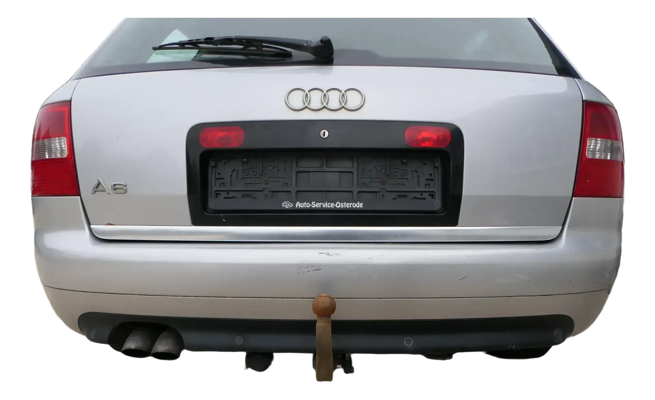 Quattro A6 4B Kombi Stoßstange hinten Heckstoßstange schwarz LZ9W Facelift + PDC - Bild 1
