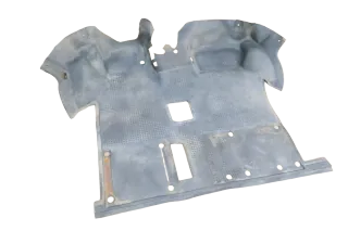 VW T4 Teppich Innenraumteppich Innen Boden Bodenbelag Gummi 7D1863711AD vorn - Bild 1