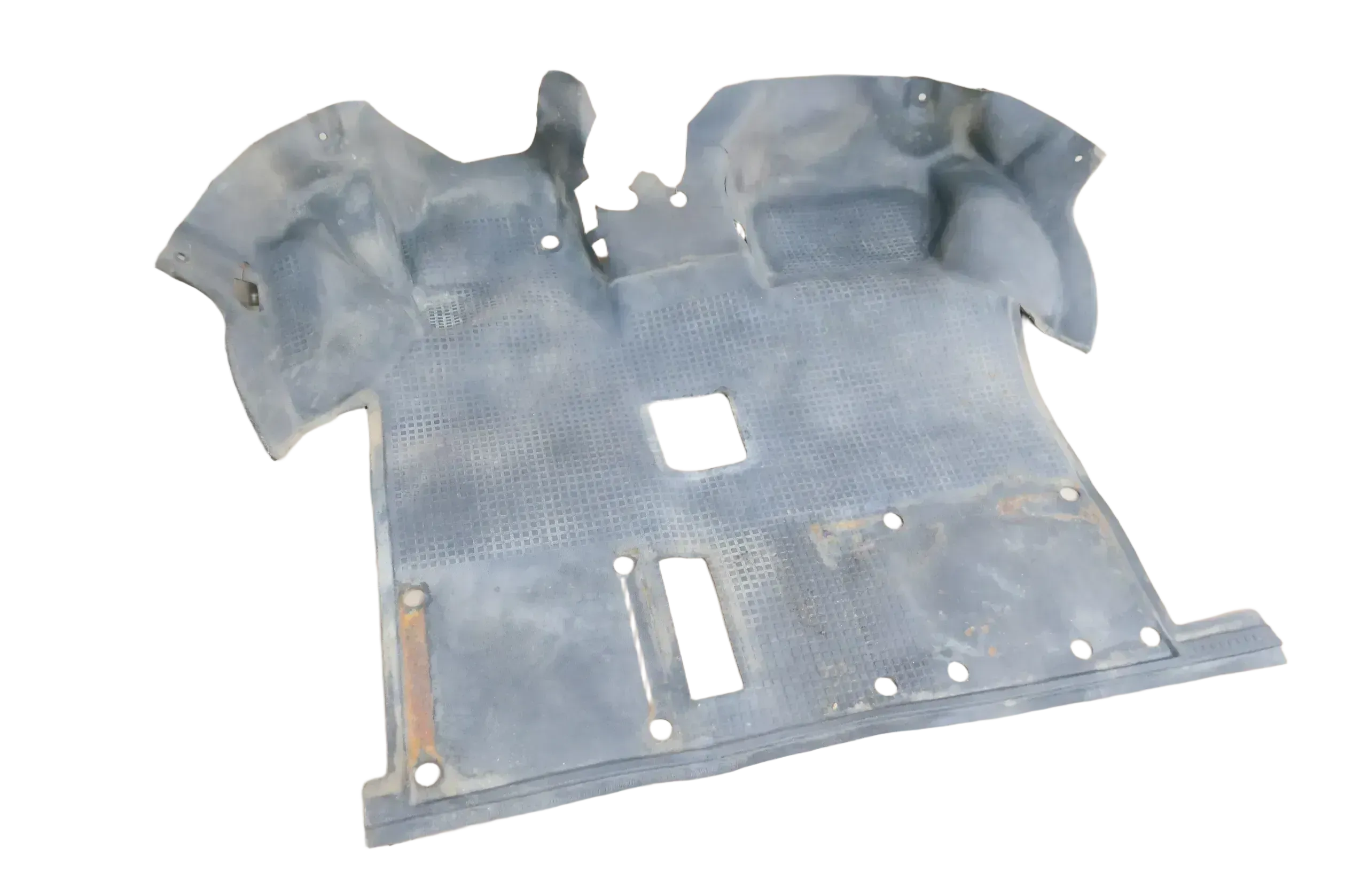 VW T4 Teppich Innenraumteppich Innen Boden Bodenbelag Gummi 7D1863711AD vorn - Bild 1