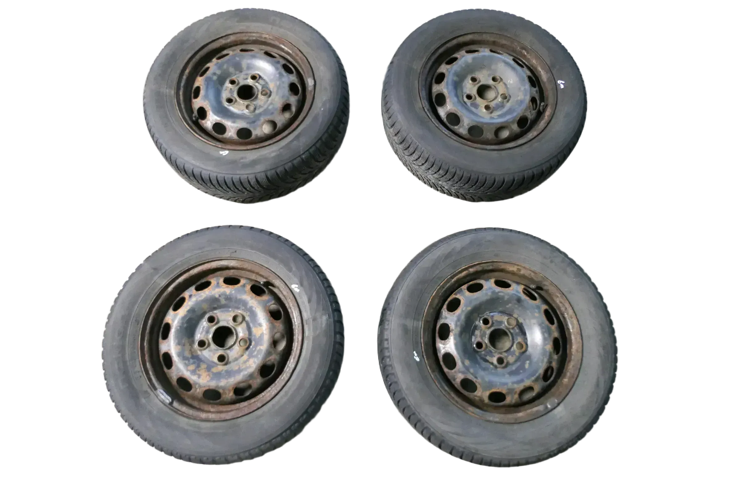VW Sharan 7M Alhambra Winterreifen M&S Reifen Felgen 195/65 R15 95T  XL 6mm - Bild 1