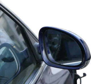 VW Passat 3BG elektrischer Spiegel Außenspiegel rechts blau LD5Q Blinker Glas - Bild 3