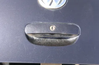 VW Polo 9N3 9N Heckklappe Kofferraumklappe Klappe schwarz LC9Z ohne Anbauteile - Bild 5