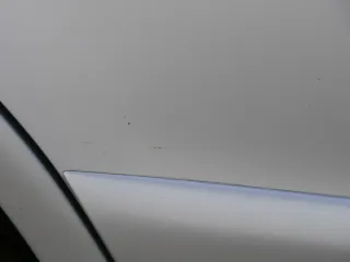 Audi A4 B5 Tür nur Türblatt hinten rechts silber LY7W - Facelift - Bild 6