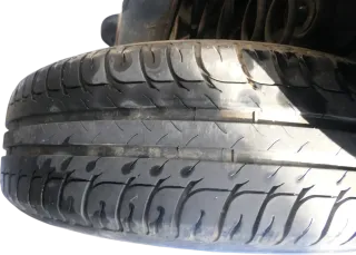2x VW Golf A3 NUR Reifen 195/65 R15 91H Sommerreifen 2x ca. 6-7 mm NUR REIFEN - Bild 2