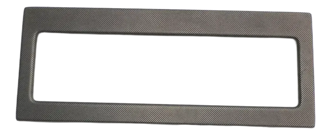 VW Passat 3B Golf 4 Rahmen Dekor 3B0907047C Blende netzoptik braun Abdeckung - Bild 1