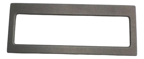 VW Passat 3B Golf 4 Rahmen Dekor 3B0907047C Blende netzoptik braun Abdeckung