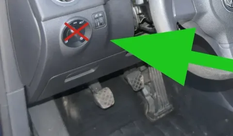 VW Tiguan Abdeckung Deckel Klappe 5M1857005S schwarz links Verkleidung Golf Plus