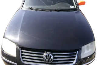 VW Passat 3BG Motorhaube Klappe vorne vorn Haube schwarz LC9Z - Bild 1