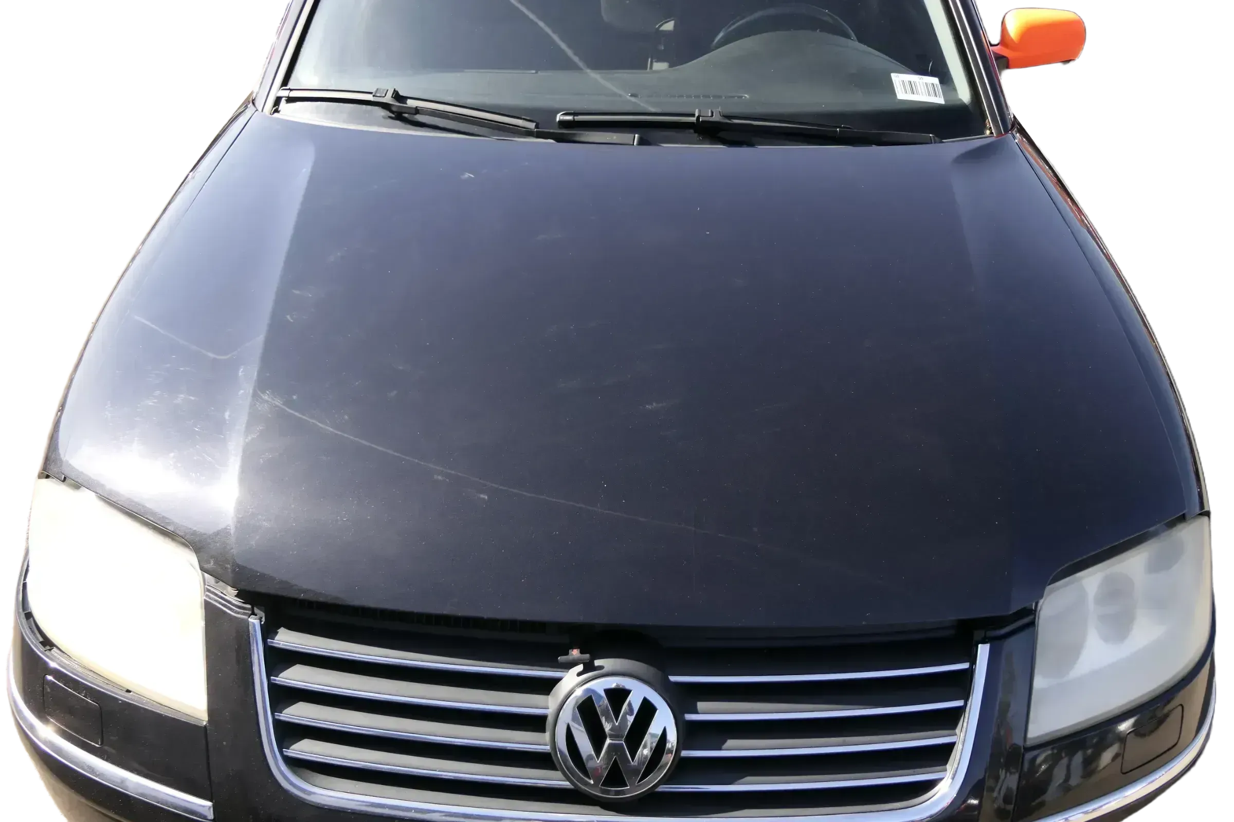 VW Passat 3BG Motorhaube Klappe vorne vorn Haube schwarz LC9Z - Bild 1
