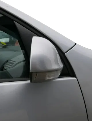 Golf 5 1K elektrischer Spiegel Außenspiegel rechts mit Blinker silber grau LA7W - Bild 2
