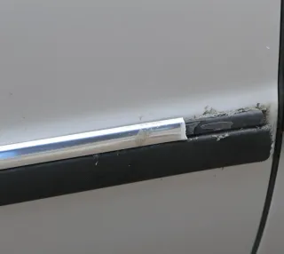 Skoda Superb 3U Limousine Tür hinten rechts silber LF7T - ohne Anbauteile - Bild 5