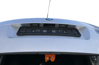 Skoda Fabia 6Y3 Stufenheck Heckklappe Kofferraumklappe hinten silber grau LF7T - Bild 7