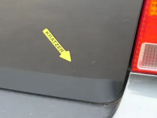 Golf 4 Limousine Heckklappe Kofferraumklappe Klappe hinten grau LC7V -ohneAnb - Bild 7