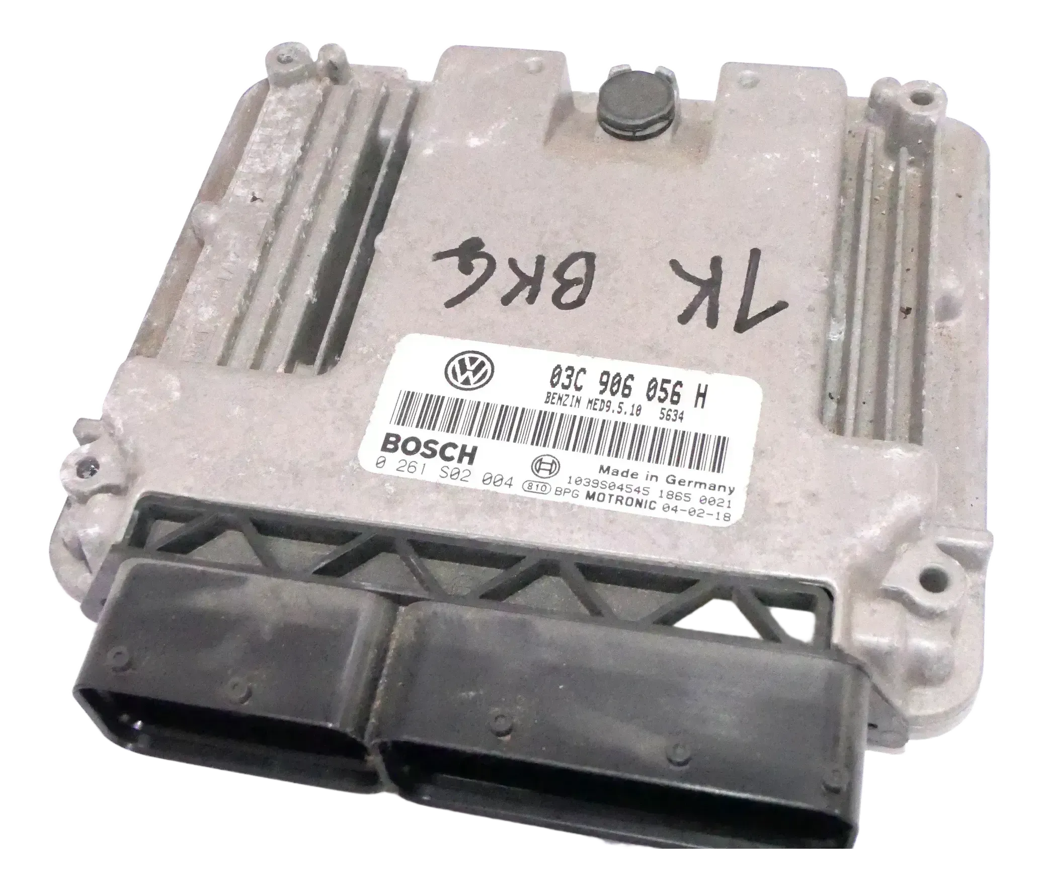 VW Golf 5 1K Steuergerät Motor Motorsteuergerät 03C906056H 1,4 FSI BKG 66kw 90PS - Bild 1