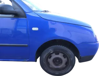VW Lupo Kotflügel vorne rechts blau LW5Z - Bild 1