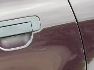 A4 B5 Tür nur Türblatt hinten links blau lila LY3K Kombi od Limo - Bild 7