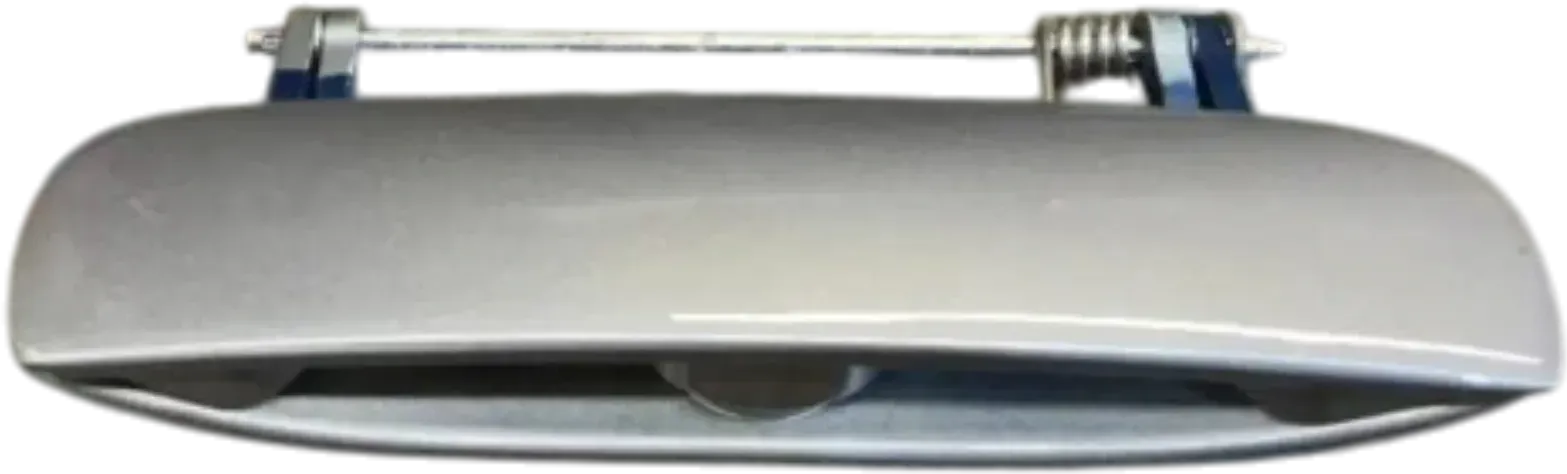 VW Polo 9N 9N3 Griff Heckklappe Heckklappengriff grau LA7R silber Öffner - Bild 1