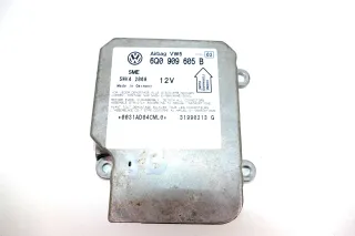 VW Passat 3B 3BG Steuergerät Airbag Airbagsteuergerät 6Q0909605B Index 02 - Bild 1