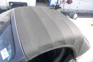 Audi TT 8N Roadster Cabrio Abdeckung Verdeck Stoffverdeck schwarz mit Scheibe - Bild 1