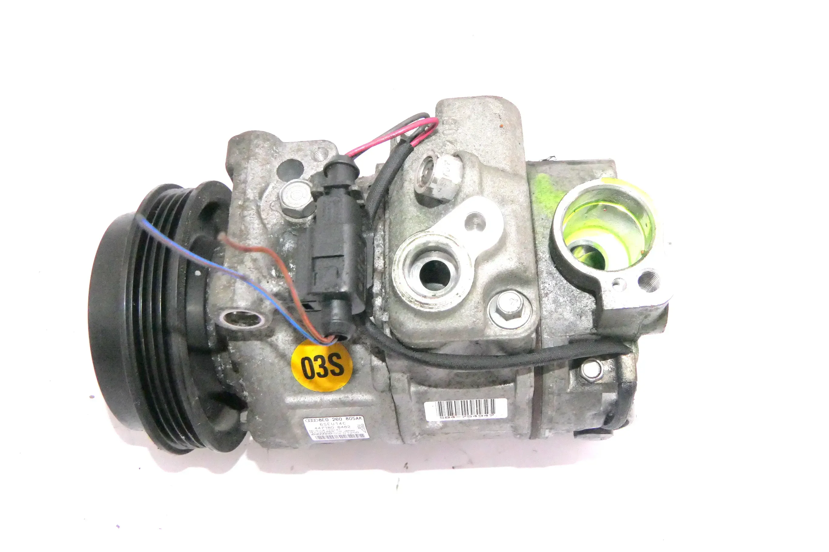Audi A4 B6 8E Klimakompressor Kompressor Klima 8E0260805AK / BN 2,5 TDI - Bild 1