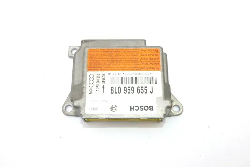 Audi A3 8L Steuergerät Airbag Airbagsteuergerät 8L0959655J 8L0 959 655 J - Bild 1