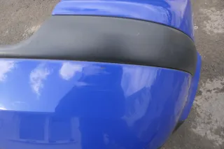VW Golf 4 Bora Kombi Stoßstange hinten Heckstoßstange Stoßfänger blau LA5C - Bild 4
