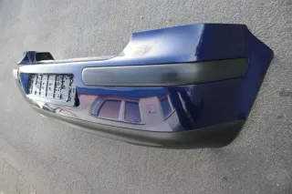 VW Golf 4 Limousine Stoßstange hinten Heckstoßstange Stoßfänger blau LB5N xxxx - Bild 5