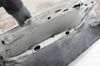 VW Lupo Motorhaube KLappe vorne silber LA7W - Bild 2