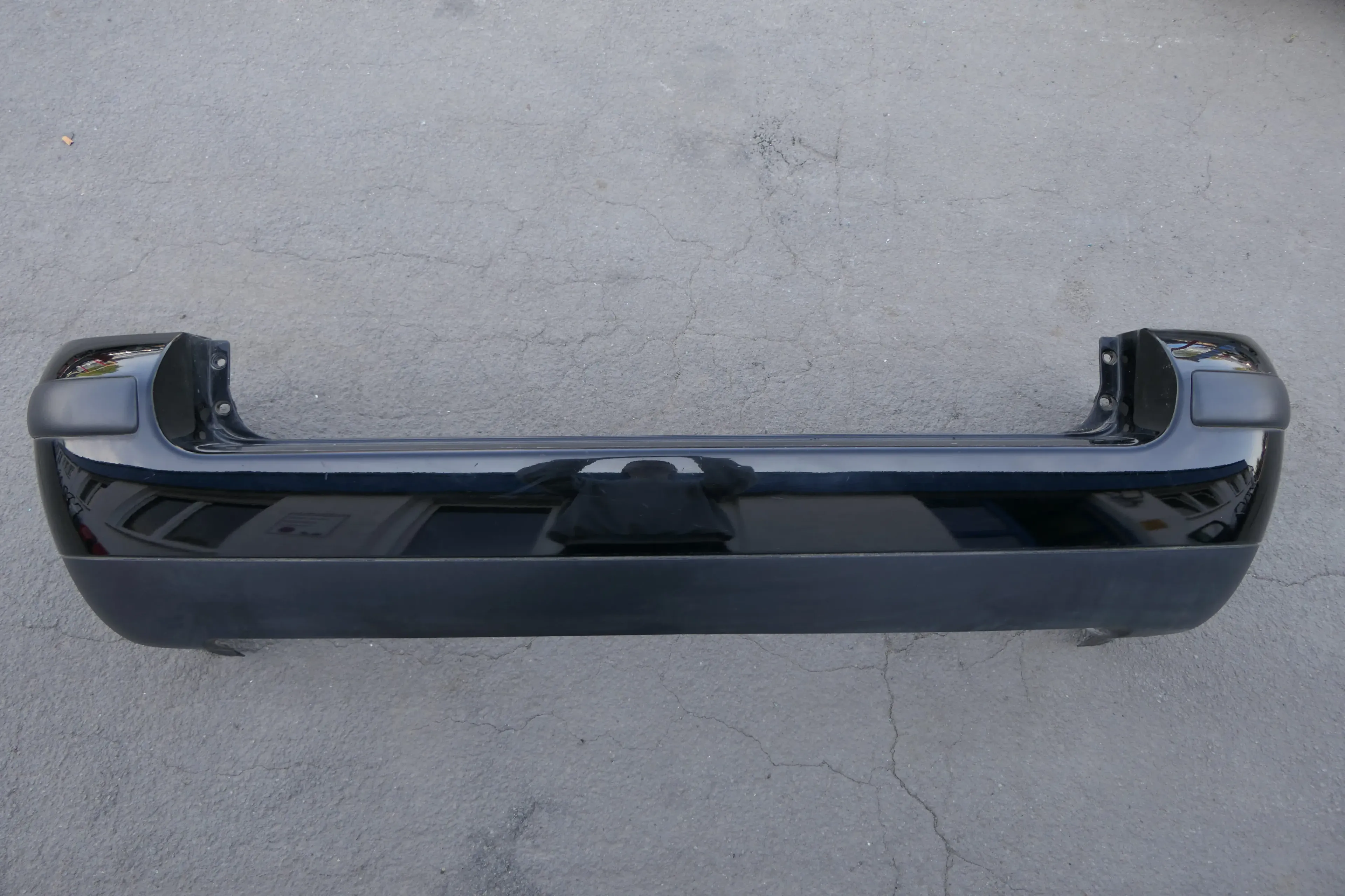 VW Passat 3BG Kombi Stoßstange hinten Heckstoßstange Stoßfänger schwarz L041 uni - Bild 1