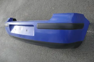 VW Golf 4 Limousine Stoßstange hinten Heckstoßstange Stoßfänger blau LW5Z jazzb - Bild 5